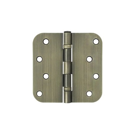 Deltana S44R5BB5 5/8 Radius Hinge Antique Brass, 10PK S44R5BB5-XCP10